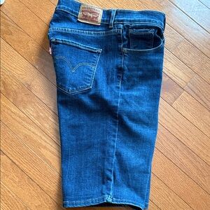 Levi's Dark Blue Jean Shorts for Men